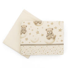 LENZUOLO NEONATO FLANELLA LETTINO CM 120X180 