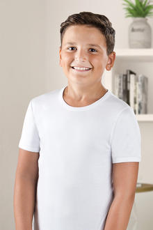 MAGLIA BAMBINO COTONE INTERLOCK MEZZA MANICA 