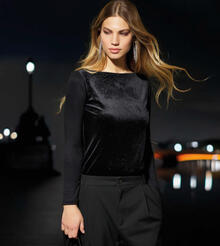 MAGLIA DONNA CON PUNTI LUCE 