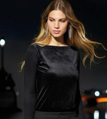 MAGLIA DONNA CON PUNTI LUCE 