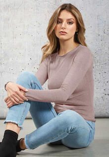 MAGLIA MANICA LUNGA IN CALDO CASHMERE 