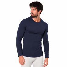 MAGLIA TERMICA FELPATA MANICA LUNGA UOMO 