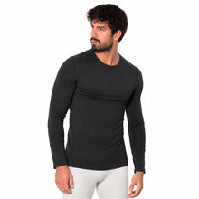 MAGLIA TERMICA FELPATA MANICA LUNGA UOMO 