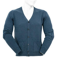 CARDIGAN UOMO CON TASCHE E BOTTONI 
