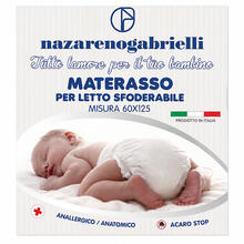 MATERASSO LETTINO ANTIACARO MISURA 60X125 CM ALTEZZA 11CM 