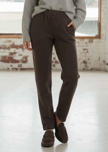 PANTALONE ELASTICIZZATO SIGARETTA CON TASCHE 