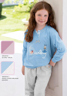 PIGIAMA BIMBA JERSEY LUNGO 