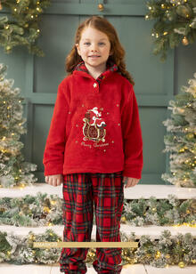 PIGIAMA BIMBA NATALIZIO CORAL 