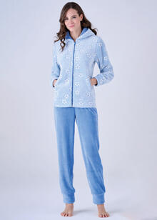 PIGIAMA DONNA CORAL APERTO 