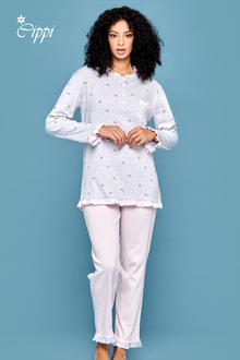PIGIAMA DONNA INTERLOCK 