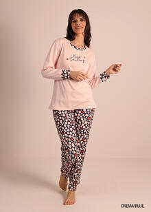 PIGIAMA DONNA INTERLOCK 