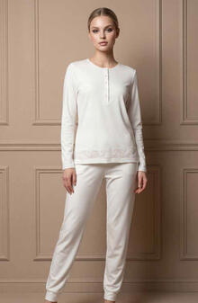 PIGIAMA DONNA INTERLOCK 