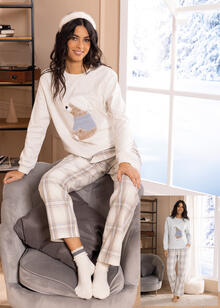 PIGIAMA DONNA INTERLOCK 
