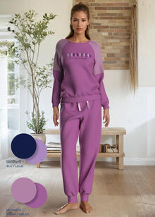 PIGIAMA DONNA INTERLOCK 