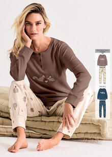 PIGIAMA DONNA INTERLOCK 