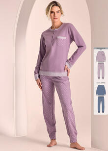 PIGIAMA DONNA INTERLOCK 