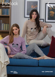 PIGIAMA DONNA INTERLOCK 