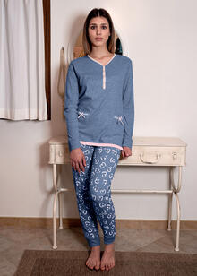 PIGIAMA DONNA INTERLOCK 