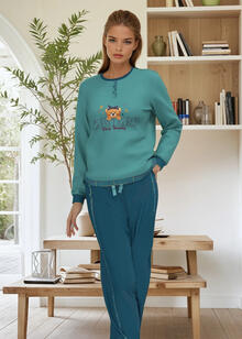 PIGIAMA DONNA INTERLOCK 