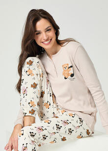 PIGIAMA DONNA INTERLOCK 
