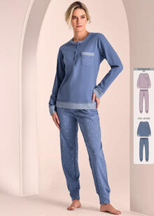 PIGIAMA DONNA INTERLOCK 