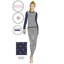 PIGIAMA DONNA INTERLOCK 