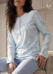 PIGIAMA DONNA INTERLOCK 