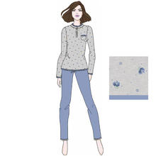 PIGIAMA DONNA INTERLOCK 