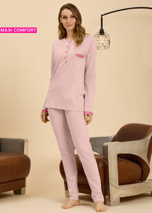 PIGIAMA DONNA INTERLOCK CALIBRATO 