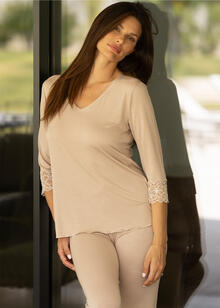 PIGIAMA DONNA LUNGO BAMBOO 