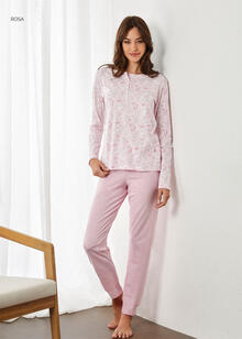 PIGIAMA DONNA LUNGO JERSEY 