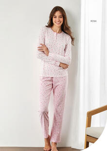 PIGIAMA DONNA LUNGO JERSEY 