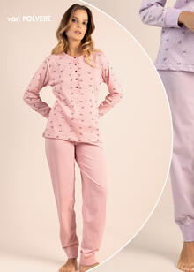 PIGIAMA DONNA LUNGO JERSEY 