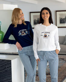 PIGIAMA DONNA LUNGO JERSEY 
