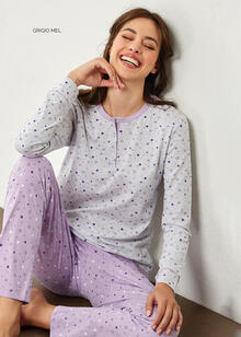 PIGIAMA DONNA LUNGO JERSEY 