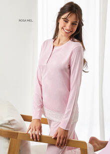 PIGIAMA DONNA LUNGO JERSEY 