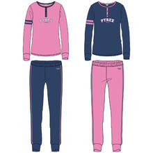 PIGIAMA DONNA LUNGO JERSEY 