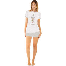 PIGIAMA DONNA MEZZA MANICA PANTALONCINO 