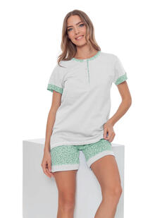 PIGIAMA DONNA MEZZA MANICA PANTALONCINO 