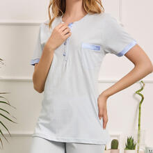 PIGIAMA DONNA MEZZA MANICA PANTALONE LUNGO 