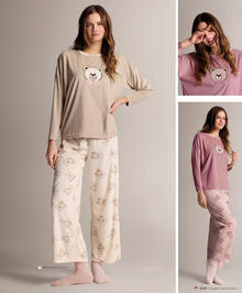 PIGIAMA DONNA MICROCORAL 