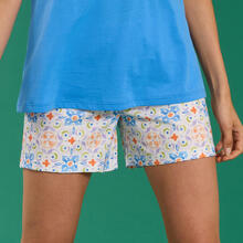 PIGIAMA DONNA SPALLA LARGA PANTALONCINO 