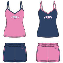 PIGIAMA DONNA SPALLA STRETTA PANTALONCINO 