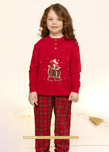 PIGIAMA NATALIZIO BIMBA INTERLOCK 