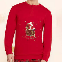 PIGIAMA NATALIZIO UOMO INTERLOCK 