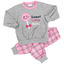 PIGIAMA NEONATA IN CALDO COTONE 