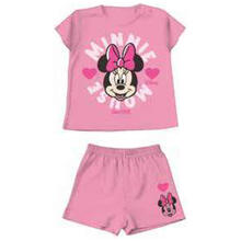 PIGIAMA NEONATA IN JERSEY DI COTONE CORTO 