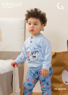 PIGIAMA NEONATO CALDO COTONE 