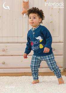 PIGIAMA NEONATO CALDO COTONE 