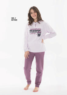 PIGIAMA RAGAZZA INTERLOCK 